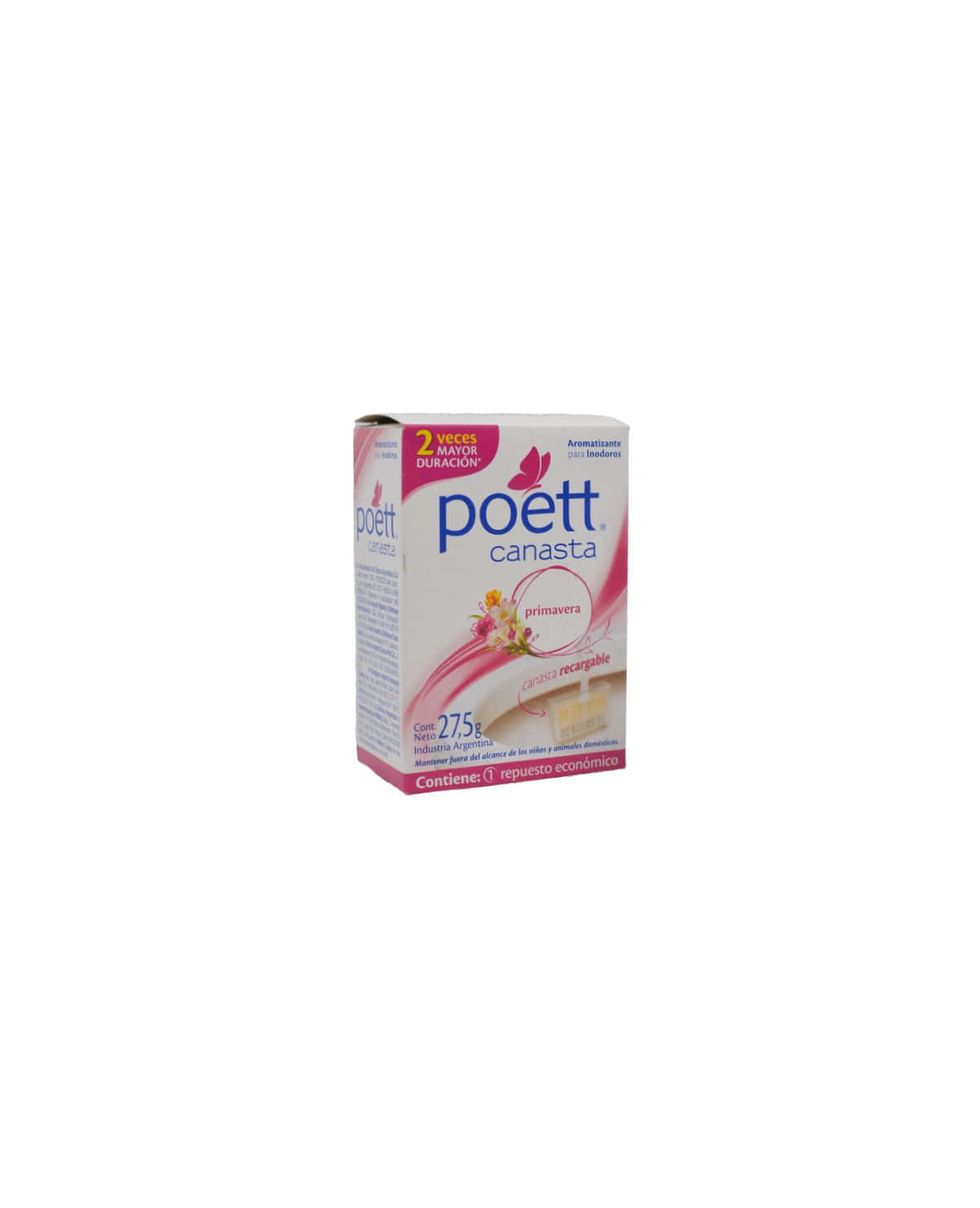 Canasta para Inodoro Poett Primavera 27,5 Gr